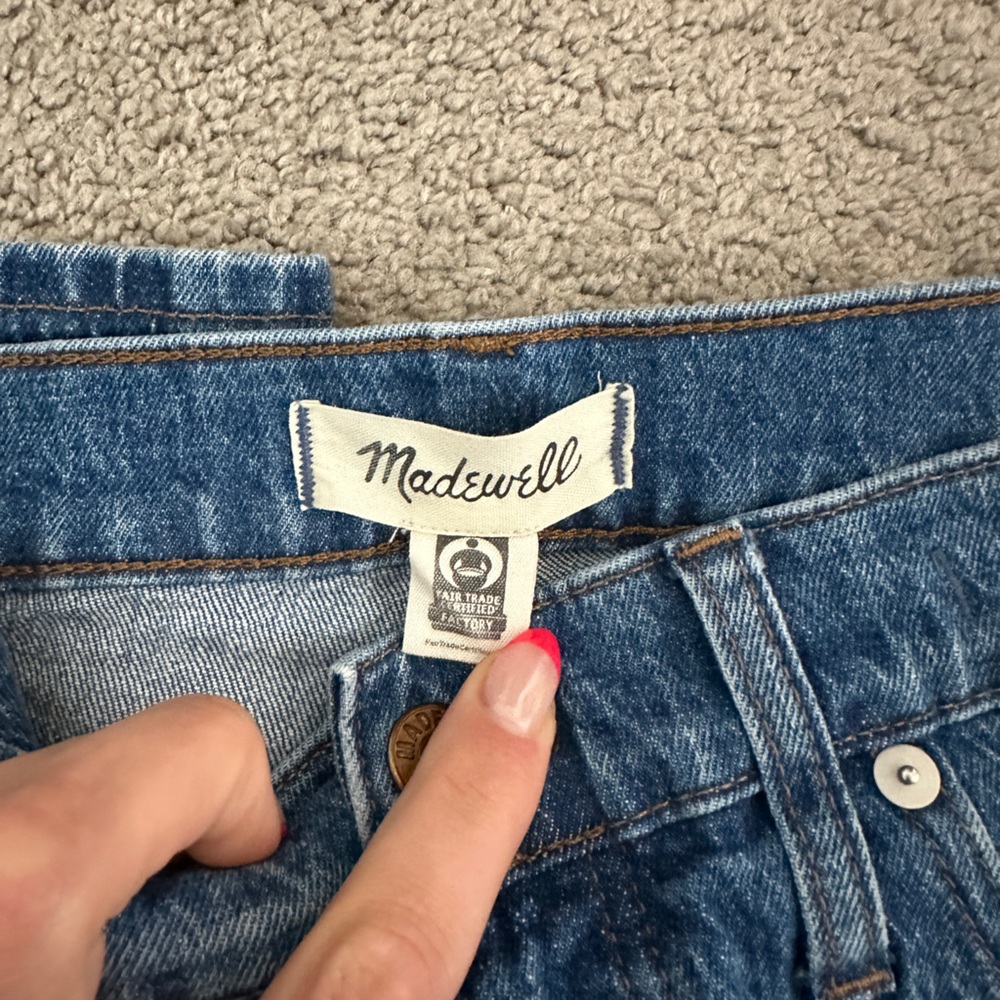 Madewell The Perfect Vintage Wide-Leg Crop Jean women’s 29